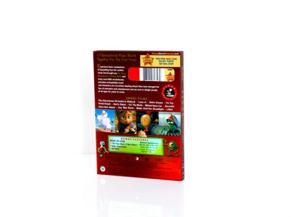 New Pixar Short Films Collection dvd movie children carton dvd movies with slip cover case