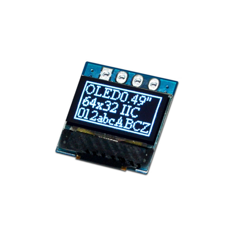64x32 разрешение, 0,49 дюйма пользовательский OLED дисплей, IIC интерфейс с PCBA