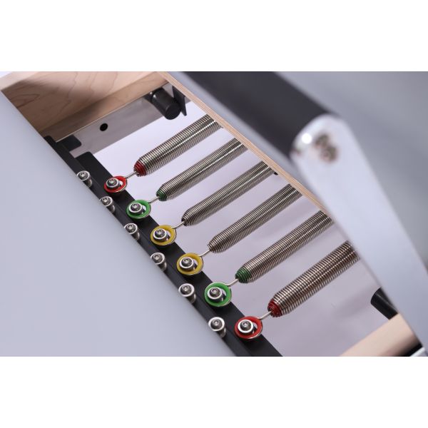 Maple Wood Pilates Reformer U+PL001S with Reinforced Frame Construction