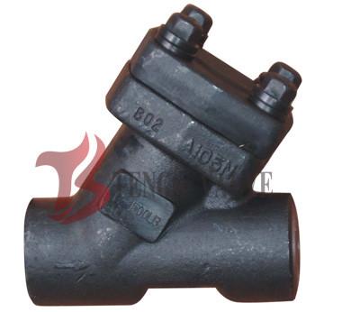 1/2 Inch - 2 Inch Y Strainer Carbon Steel A105 N CL800 SS304 Mesh SW / NPT Ends