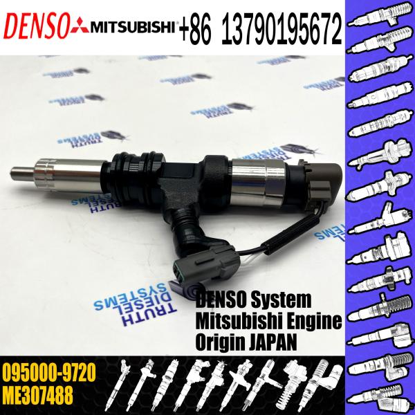 ME307488 injector for Mitsubishi Fuso Fighter 6M60, 6M60T fuel injector 095000-9720