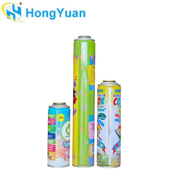 Party Streamer Spray Can Wholesale Empty Aerosol Cans for Party Confetti Spray