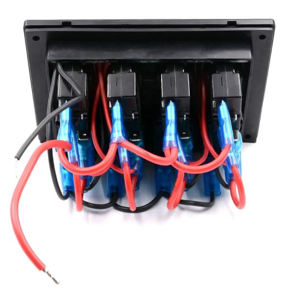 DC12V 360W Waterproof Boat Electricals With 4 Control Dual Color