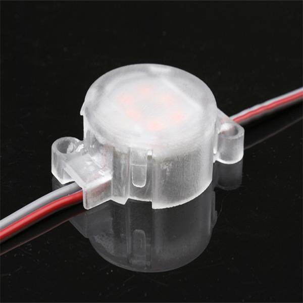 lumière simple IP67 imperméable extérieur de point de la couleur LED de 0.5W Smd2835 DC12V 30mm