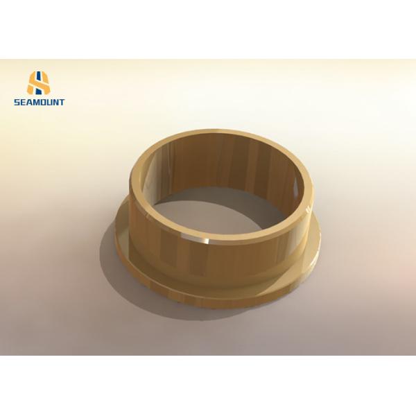 Customized Precision Tin Bronze Bushing , Flange Copper Bushing