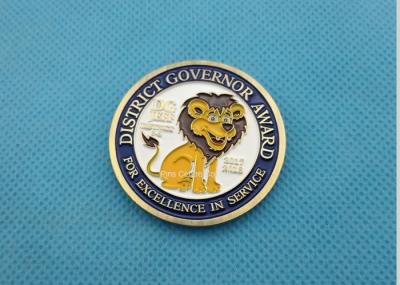 Personalized Enamel Coins For Promotional Gifts , Die Stamped Navy Seal Challenge Coin