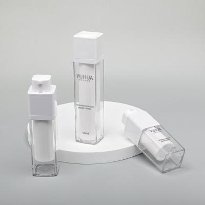 Parede dobro transparente 15ml 30ml 50ml da garrafa plástica líquida do ANIMAL DE ESTIMAÇÃO do distribuidor da fundação