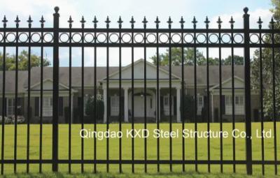 High Hardness Stairs Rails Garden Iron Wrought Fence for American (KXD-IF12)