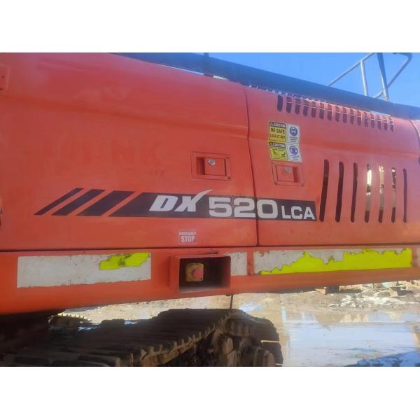 Used Doosan DX520LC, For Road Construction Second Hand Hydraulic Excavator