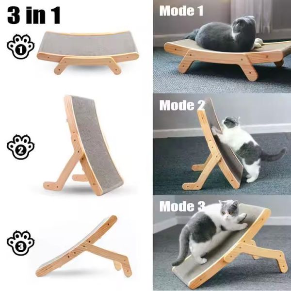 Versatile Cat Scratcher Bed Solid Cardboard Cat Scratcher OEM/ODM