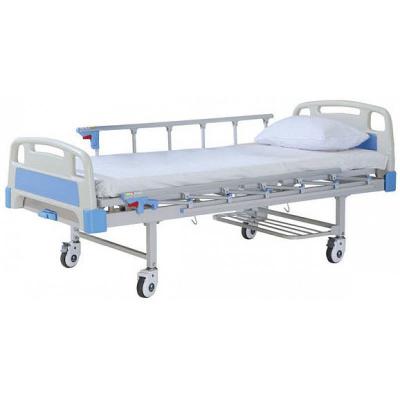 Le dossier maximal vers le haut angle 70 degrés 1 manche lit d'hôpital manuel