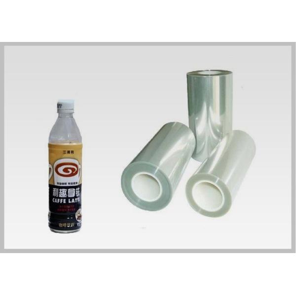 Printing Grade PET Heat Shrink Film High - Impact Strength For Bottle Packaging