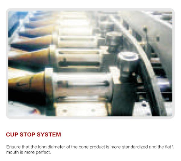 Snow Sugar Cone Production Line Automatic Ice Cream Cone Making Machine