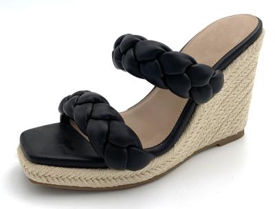 Lace Up Espadrilles Shoes Round Toe With Solid Pattern OEM ODM