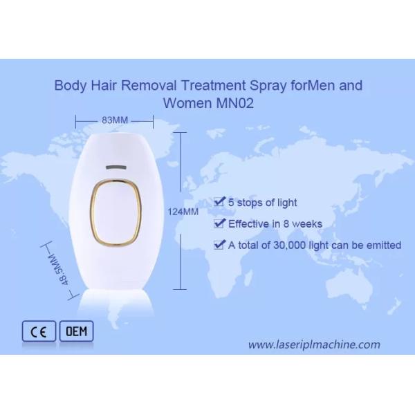 Машина красоты удаления волос Ipl ABS плоского чувства льда внезапная для дома