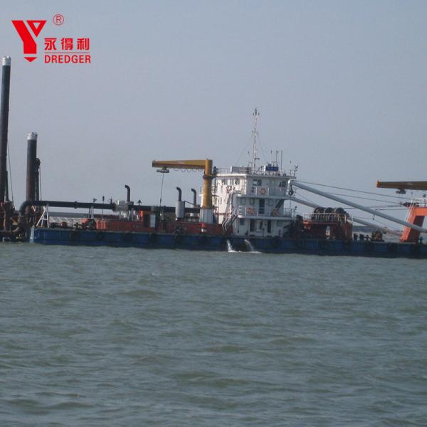 Cutter Suction Type River Dredging Equipment 1-15m Dredge Depth Diesel Power