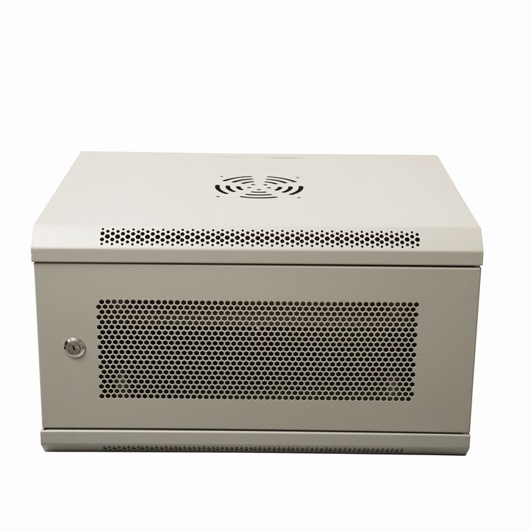 19 Inch SPCC Cold Rolled Steel Network Rack Server Cabinet with Toughened Glass Door
