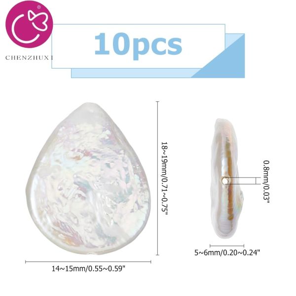Fresh Water Pearls Heart Shape High Quality High Gloss Suitable for Earrings Pendant Necklace Making