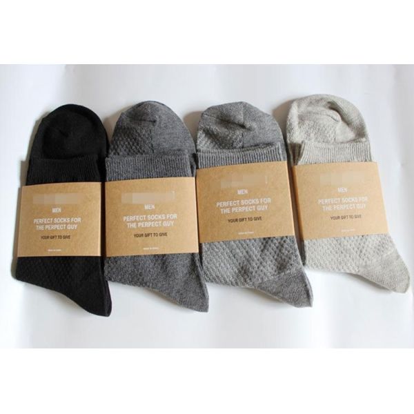 200gsm Printable Paper Clothing Tag Label Sleeve Odm For Sock Packaging