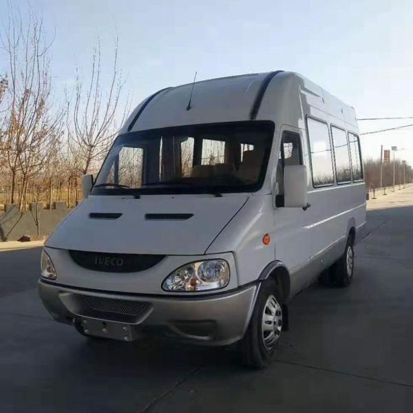 17 Seats IVECO2016 Used Minivans Gasoline Fuel Type 5.99m*2m*2.74m With 2 Doors