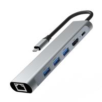 Función multi 6 en 1 adaptador del eje del Usb para los ordenadores portátiles de Windows del MacBook Pro