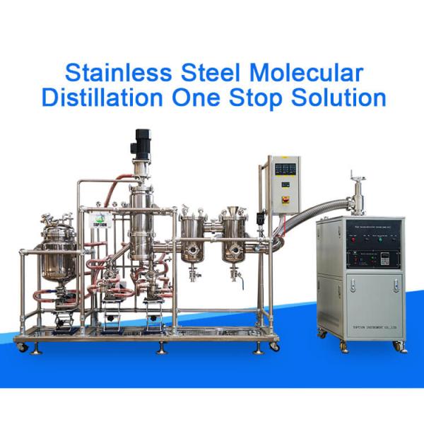 20l Short Path Distillation Essential Oil Distillation Machine Thin Film