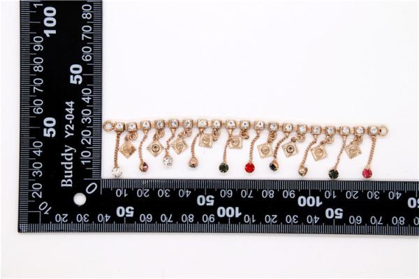 Hand Welded buckle Chain of Hardware,Ladies sandals chain copper /iron gun/nickel/gold