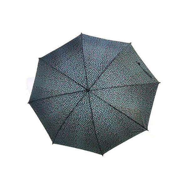 Стойкость рамка зонтика ручки автомобиля 23 дюймов открытой напечатанная модой черная