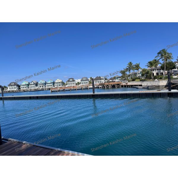 Marine-grade Aluminum Alloy 6061 T6 Finger Dock Floating Pontoon with Scratch Resistant Surface and Customized Size
