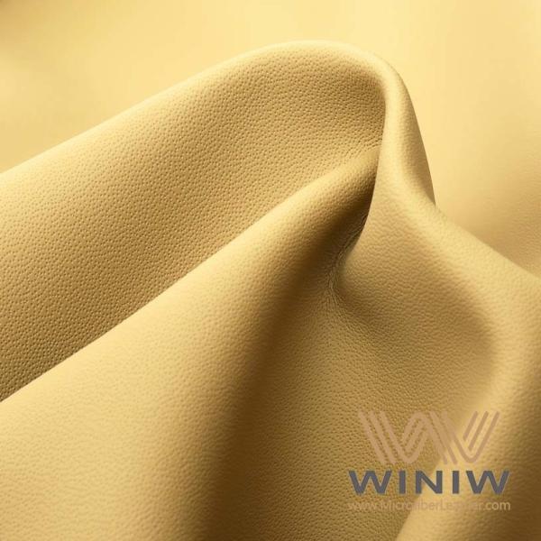 Lightweight Sturdy Automotive Faux Leather Eco Microfiber Leather Fabric Embossed