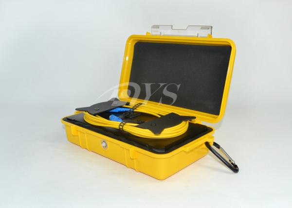 Water Resistant Fiber Optic Terminal Boxs , SC-SC OTDR Plastic Launch Cable Box