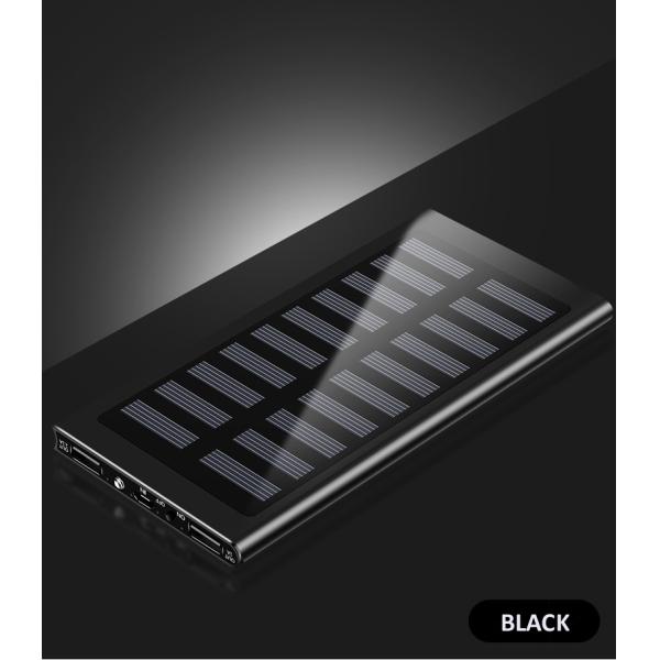 High Quality Solar Power Bank 8000mah Durable Solar Charger Portable for Mobile Phones