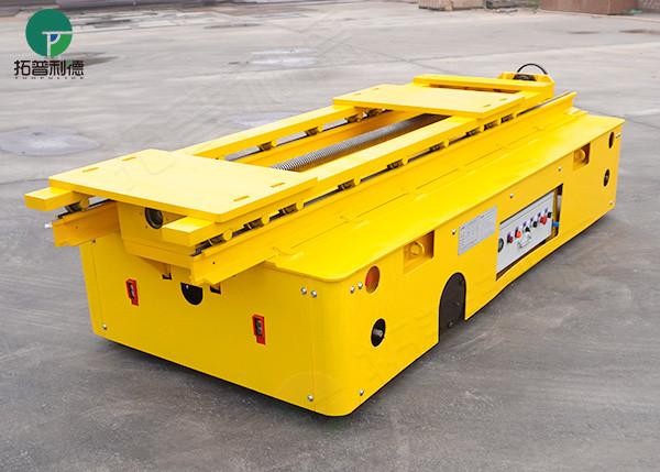 Steerable Motor Trolley Wheel Drive 10tone Transfer Cart