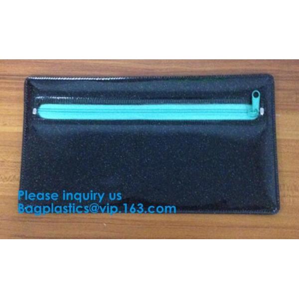 Recyclable Colorful Zipper Slider Bubble Bag Cosmetic Bag,ZipTop Reclosable Pink Cosmetic Bubble Pouch