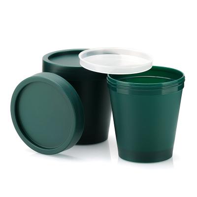 ABS COMO o frasco plástico de empacotamento cosmético do recipiente 200g PP