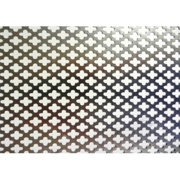 SS 304 Perforated Metal Screen Panels Sheet Hole Punched Stainless Steel Plate
