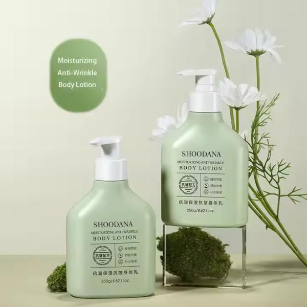 Loción orgánica hidratante profunda antiarrugas Hidratante Brillante Niacinamida Firmando la piel seca Loción corporal