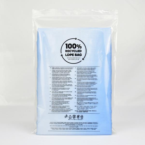 Saco de reciclagem de roupas de moda 30 Micron 40 Micron 50 Micron