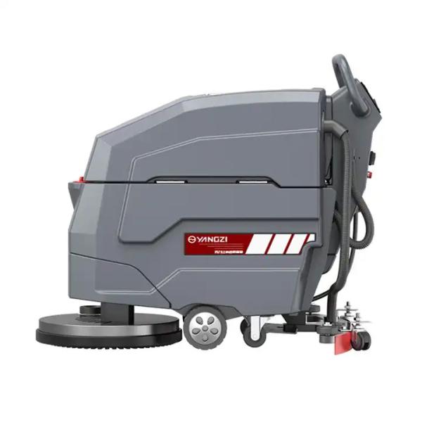 Máquinas de limpeza elétrica caminham atrás do limpador de chão comercial OEM