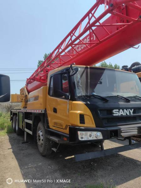 2023 Sany STC250 Used Crane With A 43-Meter Boom, An 8-Meter Jib, And A 3.8-Ton Counterweight. It'S In Excellent Working Condition.