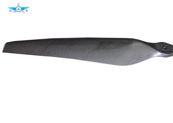 Large Carbon Fiber Propeller Polymer / CF Material 30 Inch 1000 - 12000RPM