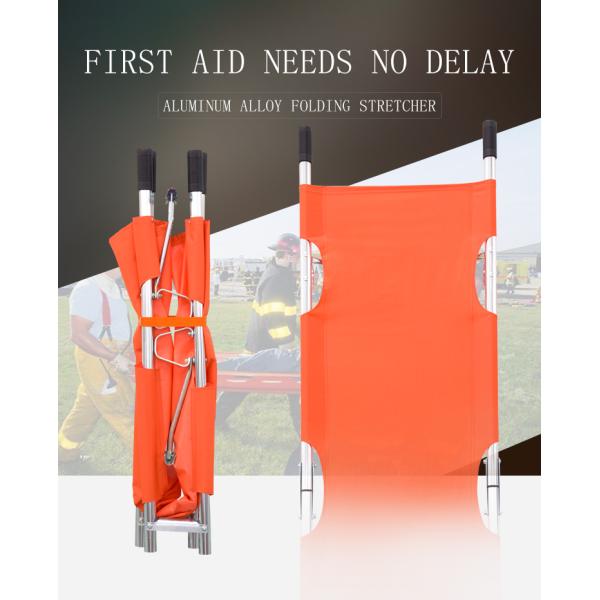 Rescue Folding Medical Stretcher Patient Collapsible Stretcher Ambulance