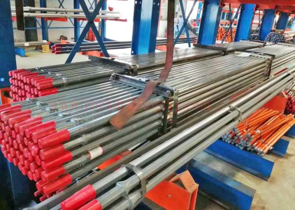H19 / H22 Rock Drilling Tools , Carbon Steel Drill Steel Rod For Jack Hammer