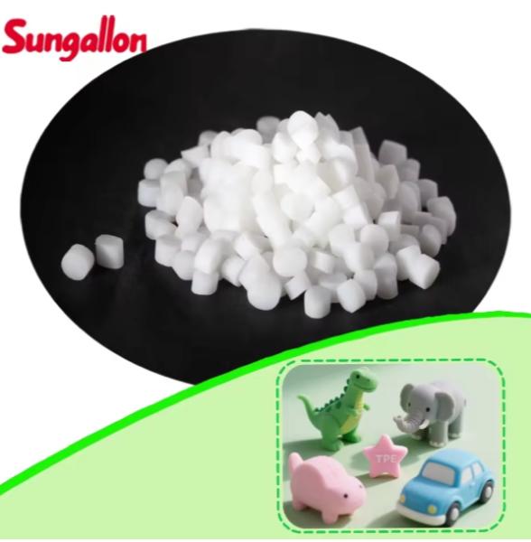 Premium Customizable TPR Granules with High Elasticity, Ideal for Moldable Eraser Manufacturing