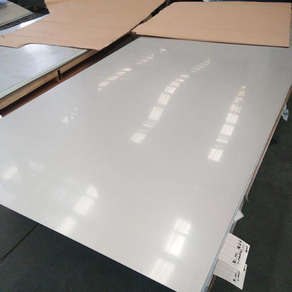 Type 304 Stainless Steel Sheet Plate 0.8mm Thick Pvc Covered Mirror BA 2B 4x8 Size