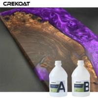 Fusão líquida sem bolhas e com baixo odor Arte artesanal de resina em tela com epoxi especializada