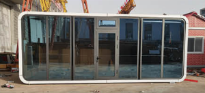 OEM Two Bedroom Shipping Container Home 0.326mm-0.476mm THC Sheet