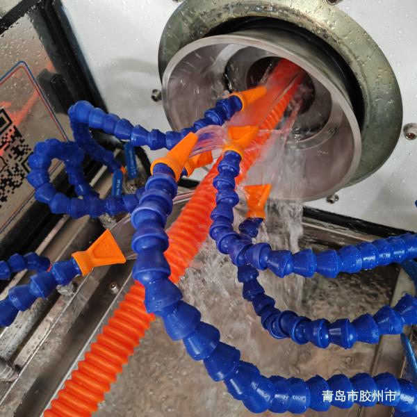 100m/roll Winding Machine Pipe Id 50-200mm Single Screw Extruder For Production