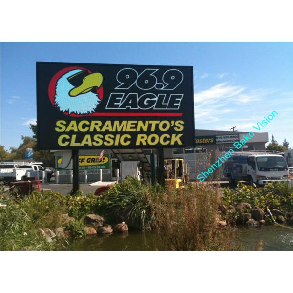 6500 nits High Brightness Outdoor P4 P5 LED Display for HD Advertising LED Display Sign