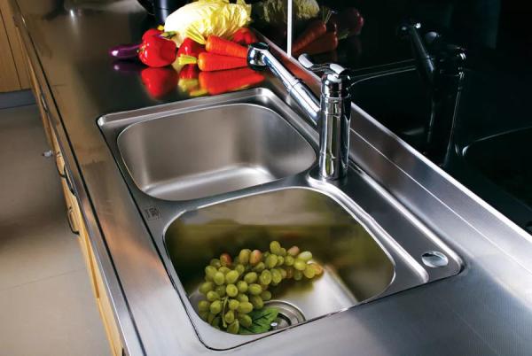 jinhengsteel Retro style high end kitchen cabinet designs with stainless steel cabinet